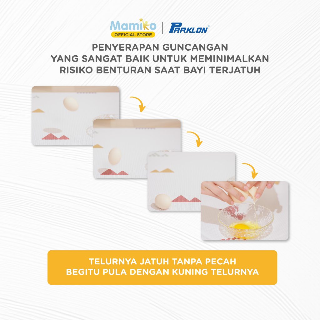 Parklon PVC Roll Playmat 190x130 cm & 230x140 cm Double Side Diamond Embossing Anti Foto 4