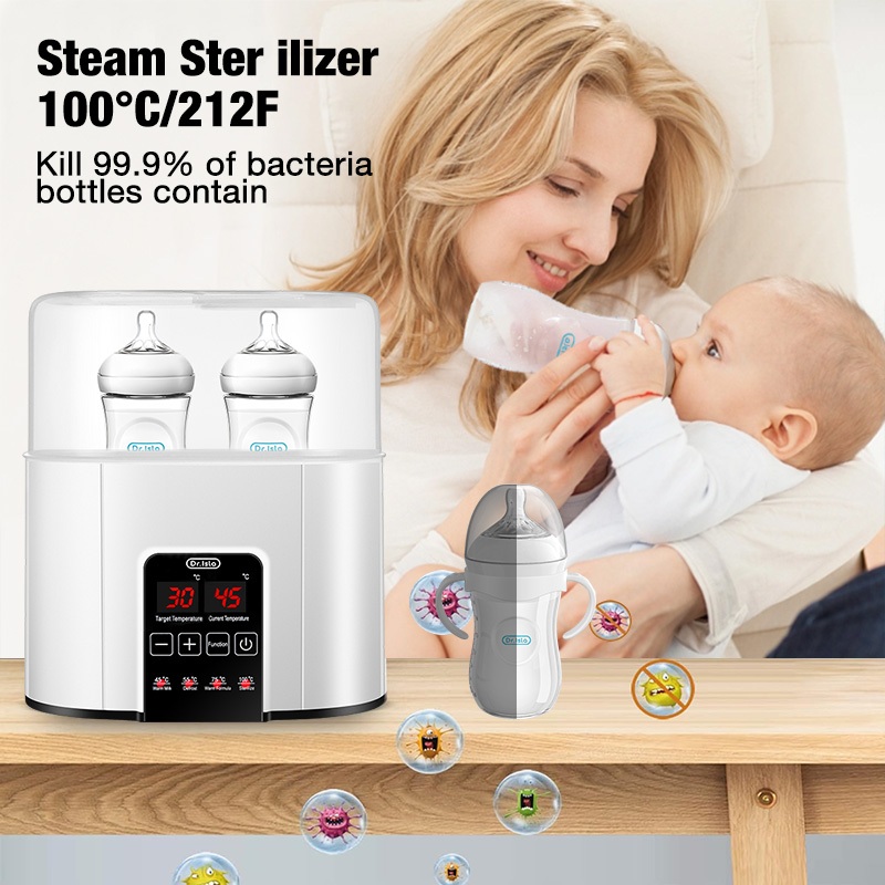 Dr.isla Sterilizer Penghangat Botol Bayi Multi Fungsi 4 in 1 N20 BPA Free Foto 3