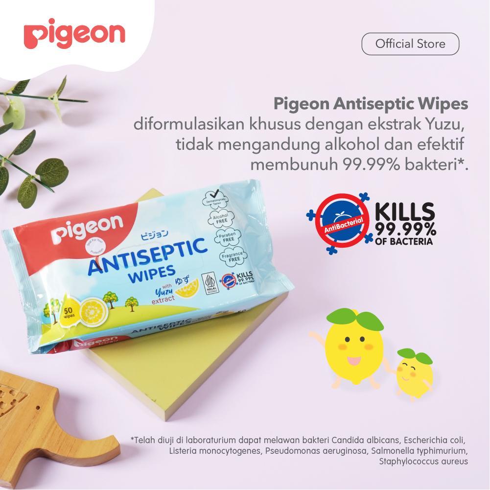 Pigeon Tisu Antiseptik Yuzu Extra Formula 50 Lembar