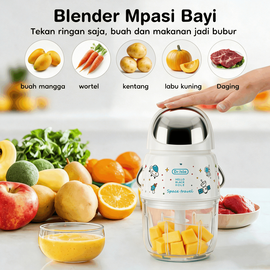 Dr.isla Blender MPASI FM01 Portabel Foto 2