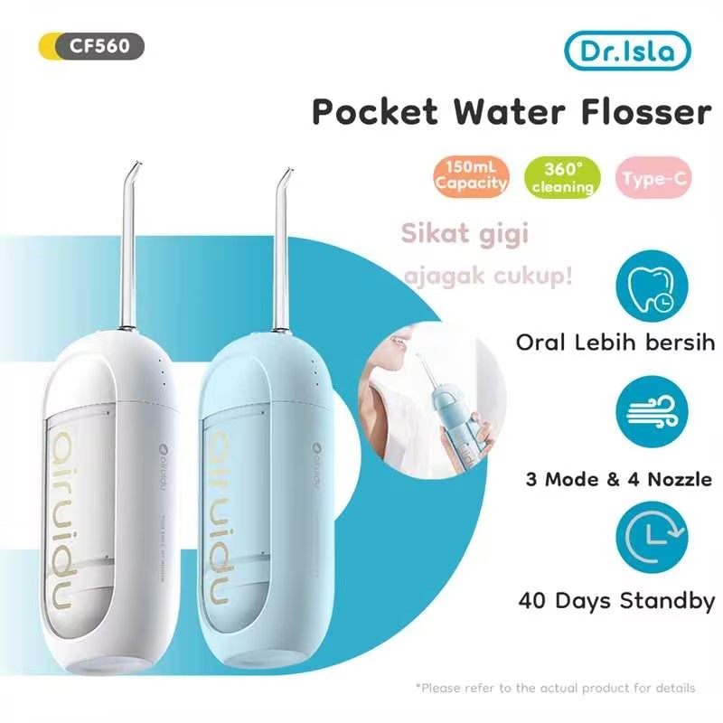 Dr.isla CF560 Water Flosser 4 Nozzle