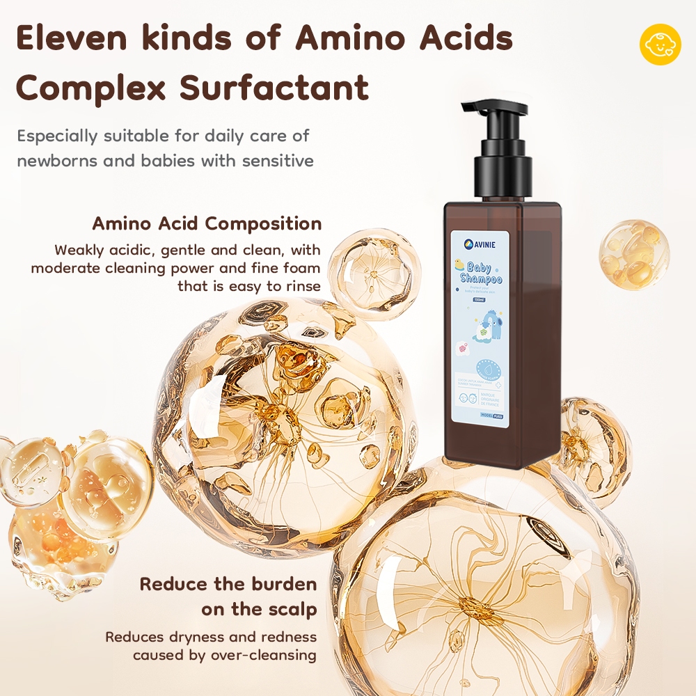 Shampoo Bayi Avinie Microbiome Calendula Foto 2
